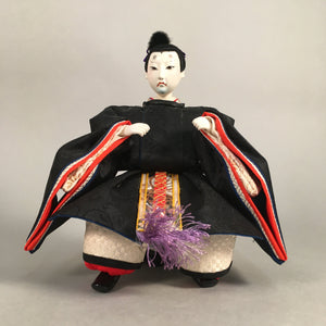 Japanese Hina Doll Guard Samurai Vtg Girls Day Decor Kimono Man ID304
