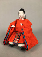 Japanese Hina Doll Guard Samurai Vtg Girls Day Decor Kimono Man ID354