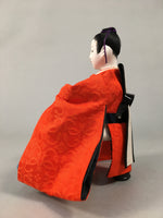 Japanese Hina Doll Guard Samurai Vtg Girls Day Decor Kimono Man ID354