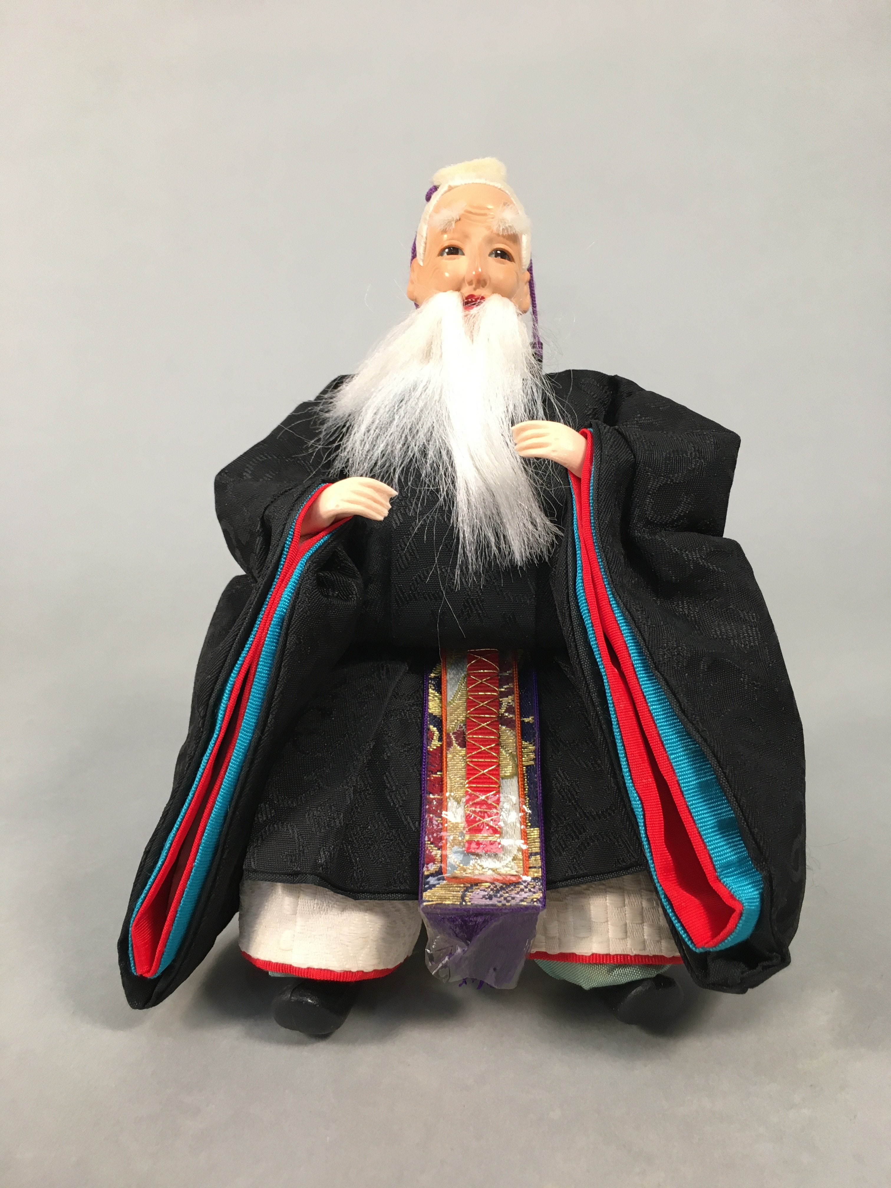 Japanese Hina Doll Guard Samurai Vtg Girls Day Decor Kimono Man ID355