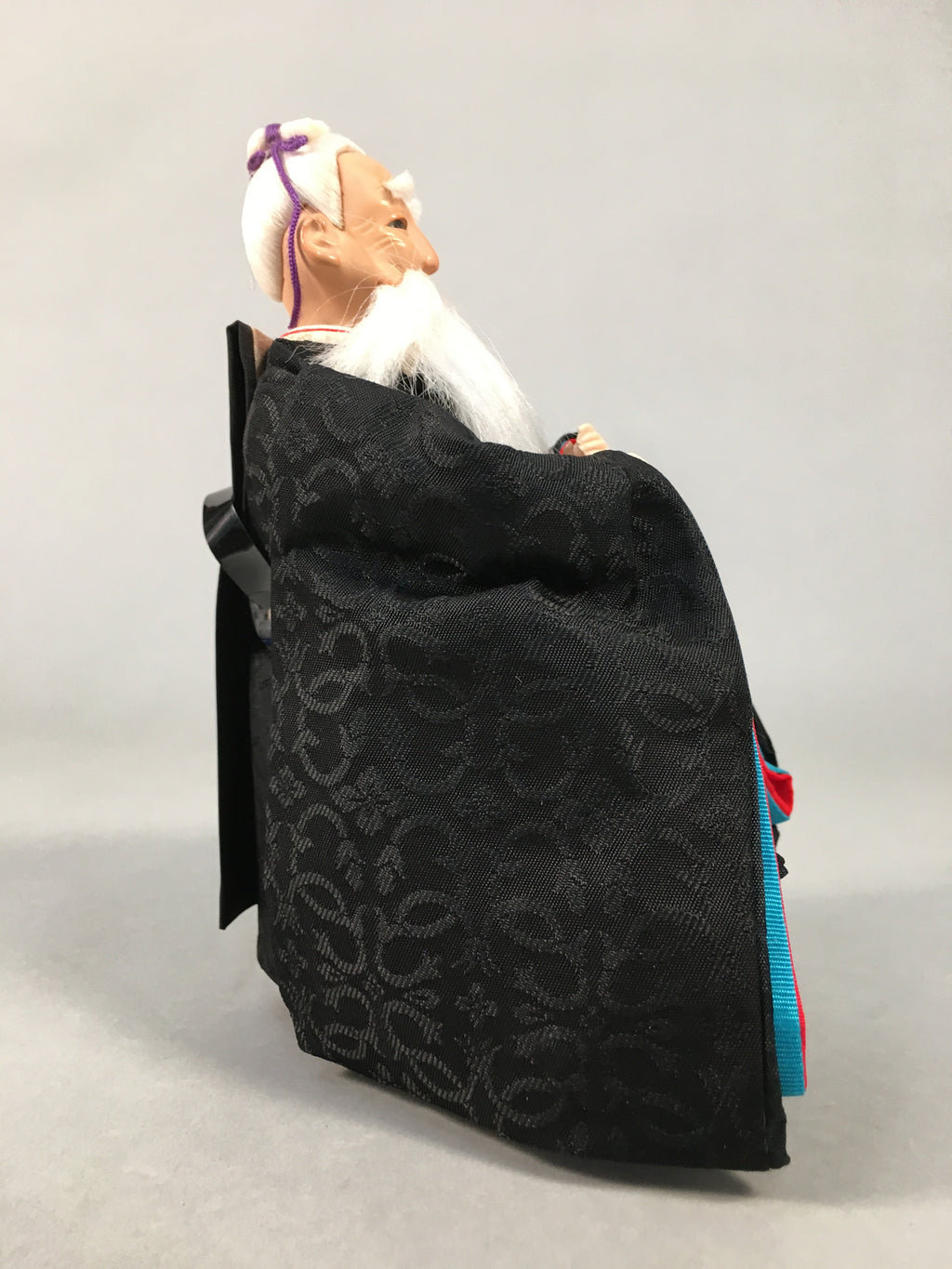 Japanese Hina Doll Guard Samurai Vtg Girls Day Decor Kimono Man ID355