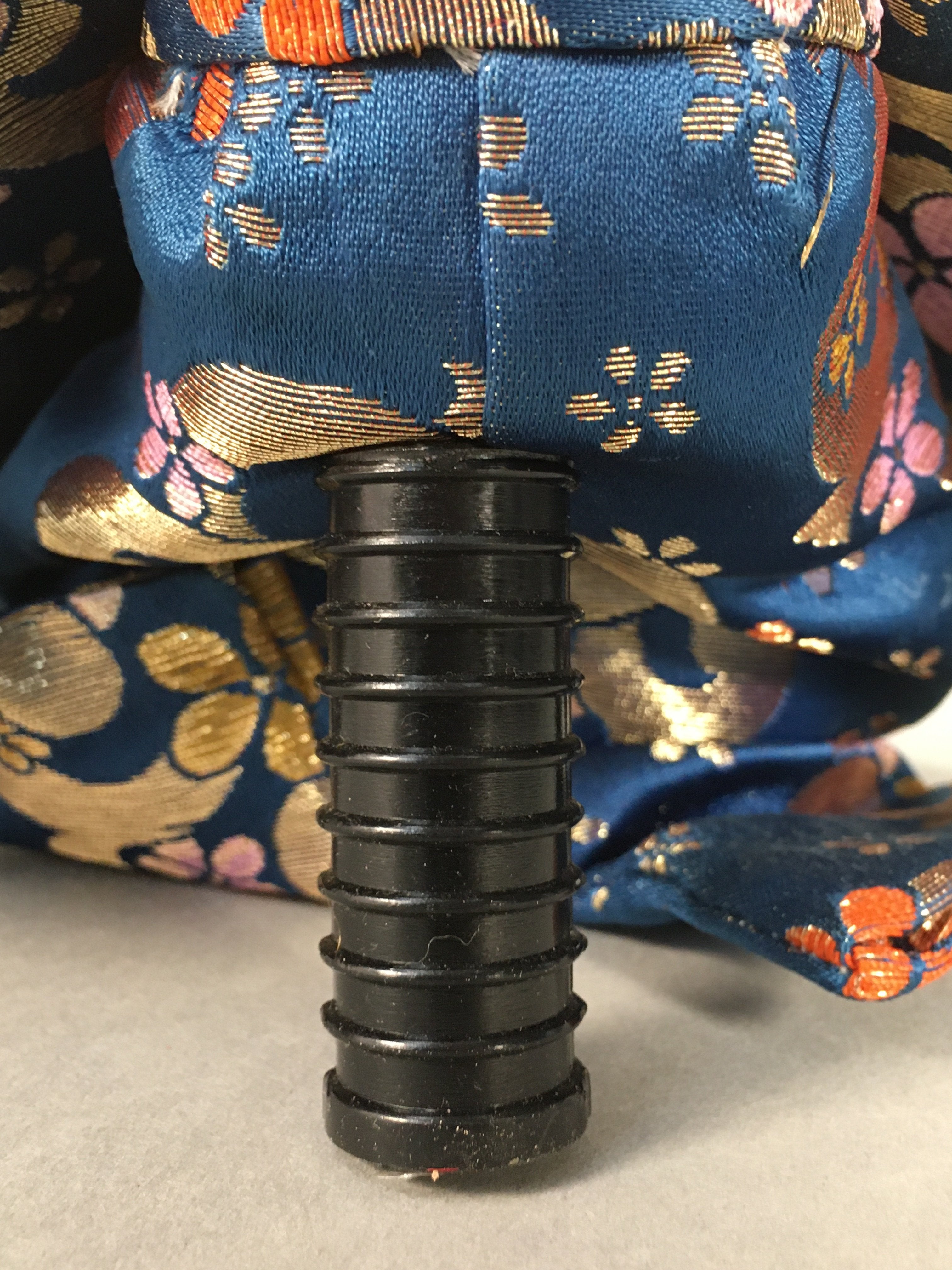 Japanese Hina Doll Kimono Boy Musician Vtg Gonin Bayashi Girls Day Decor ID293