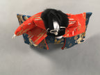 Japanese Hina Doll Kimono Boy Musician Vtg Gonin Bayashi Girls Day Decor ID293