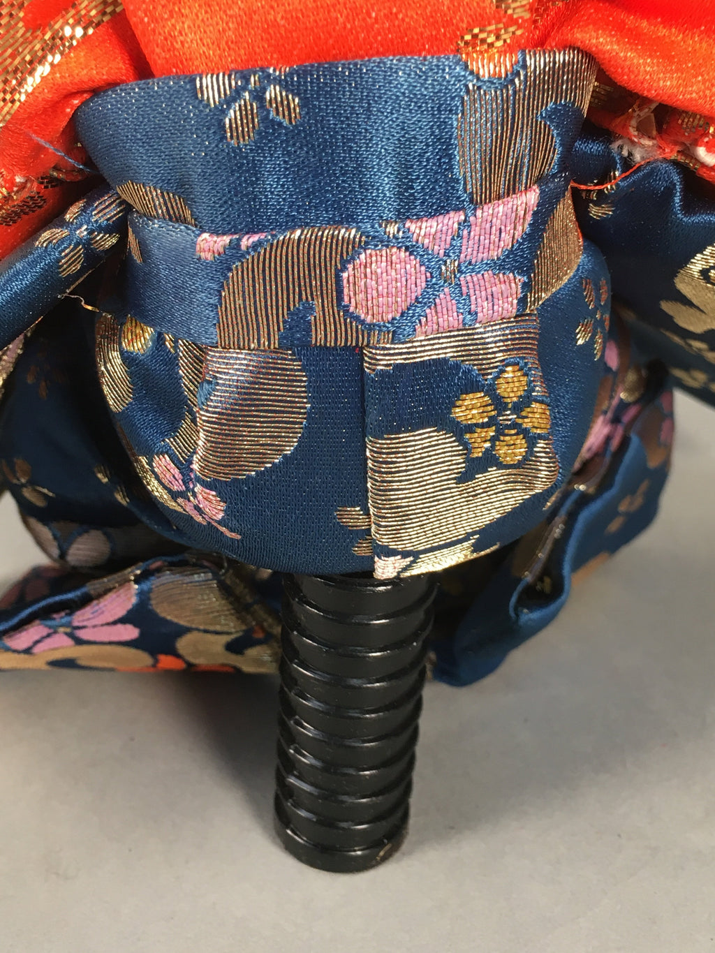 Japanese Hina Doll Kimono Boy Musician Vtg Gonin Bayashi Girls Day Decor ID296