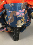 Japanese Hina Doll Kimono Boy Musician Vtg Gonin Bayashi Girls Day Decor ID296