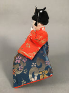 Japanese Hina Doll Kimono Boy Musician Vtg Gonin Bayashi Girls Day Decor ID296