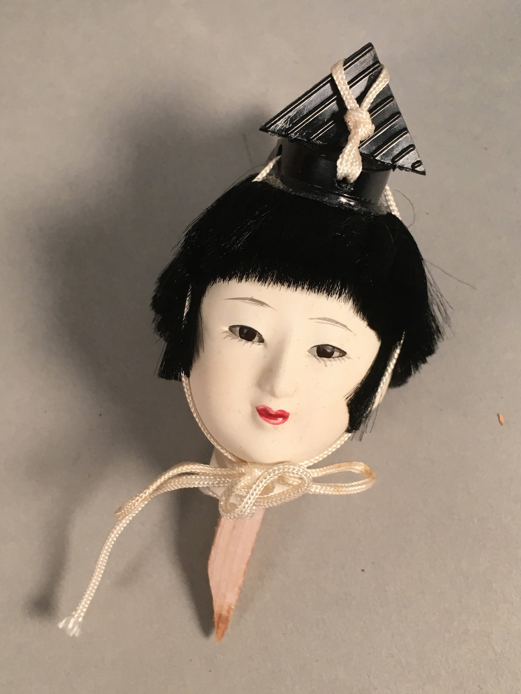 Japanese Hina Doll Kimono Boy Musician Vtg Gonin Bayashi Girls Day Decor ID296