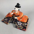 Japanese Hina Doll Kimono Boy Musician Vtg Gonin Bayashi Girls Day Decor ID303