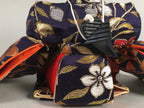 Japanese Hina Doll Kimono Boy Musician Vtg Gonin Bayashi Girls Day Decor ID306