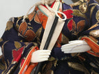 Japanese Hina Doll Kimono Boy Musician Vtg Gonin Bayashi Girls Day Decor ID306
