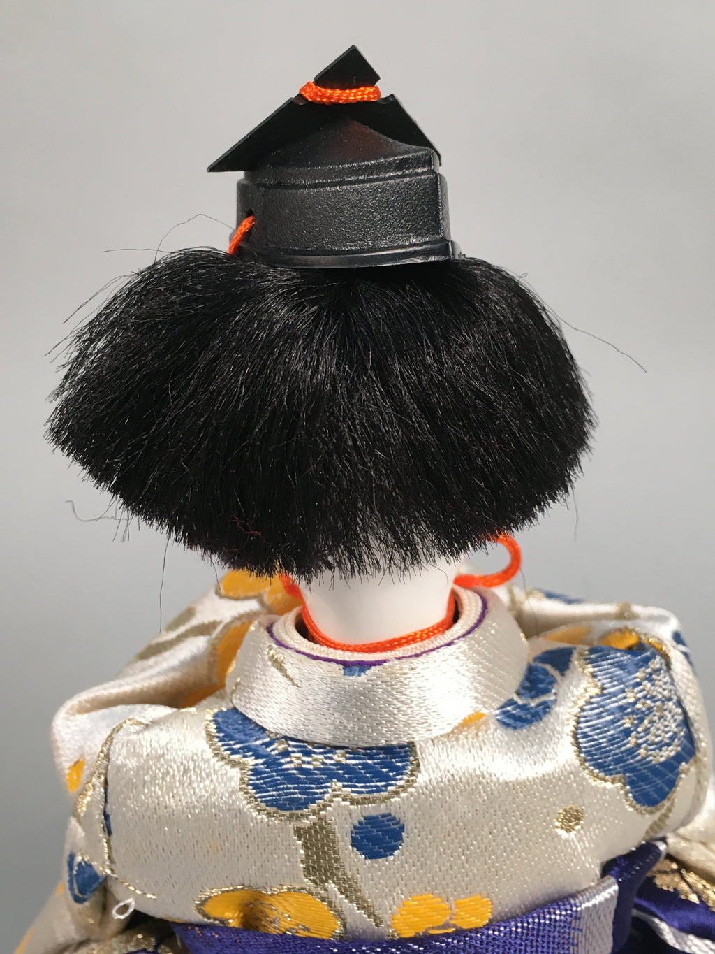 Japanese Hina Doll Kimono Boy Musician Vtg Gonin Bayashi Girls Day Decor ID307