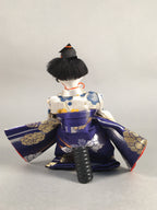 Japanese Hina Doll Kimono Boy Musician Vtg Gonin Bayashi Girls Day Decor ID307