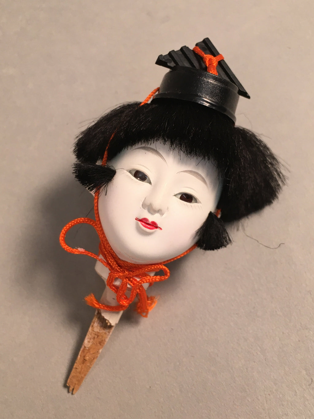 Japanese Hina Doll Kimono Boy Musician Vtg Gonin Bayashi Girls Day Decor ID307