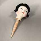 Japanese Hina Doll Kimono Boy Musician Vtg Gonin Bayashi Girls Day Decor ID368