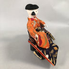 Japanese Hina Doll Kimono Boy Musician Vtg Gonin Bayashi Girls Day Decor ID375