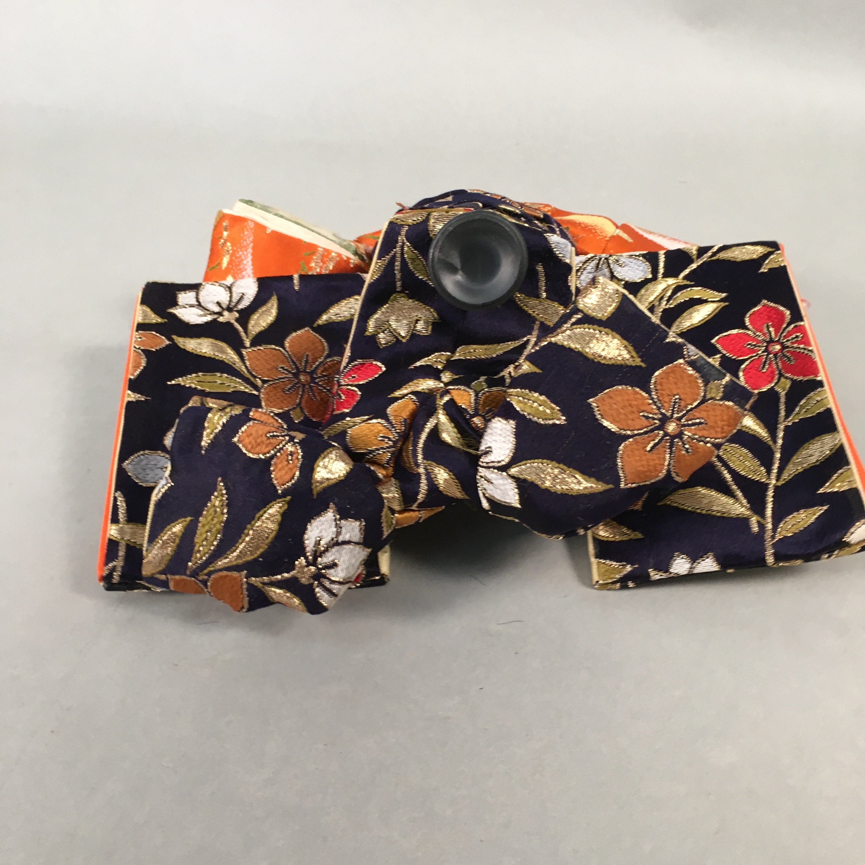 Japanese Hina Doll Kimono Boy Musician Vtg Gonin Bayashi Girls Day Decor ID375