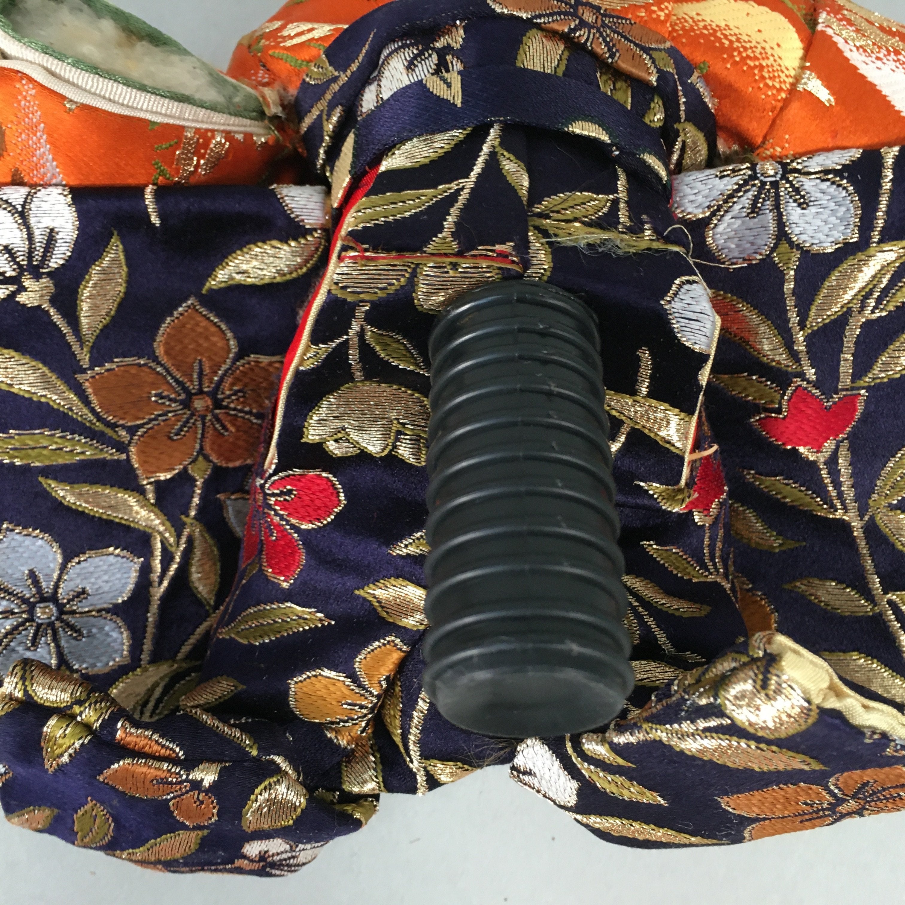 Japanese Hina Doll Kimono Boy Musician Vtg Gonin Bayashi Girls Day Decor ID375