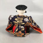 Japanese Hina Doll Kimono Boy Musician Vtg Gonin Bayashi Girls Day Decor ID376
