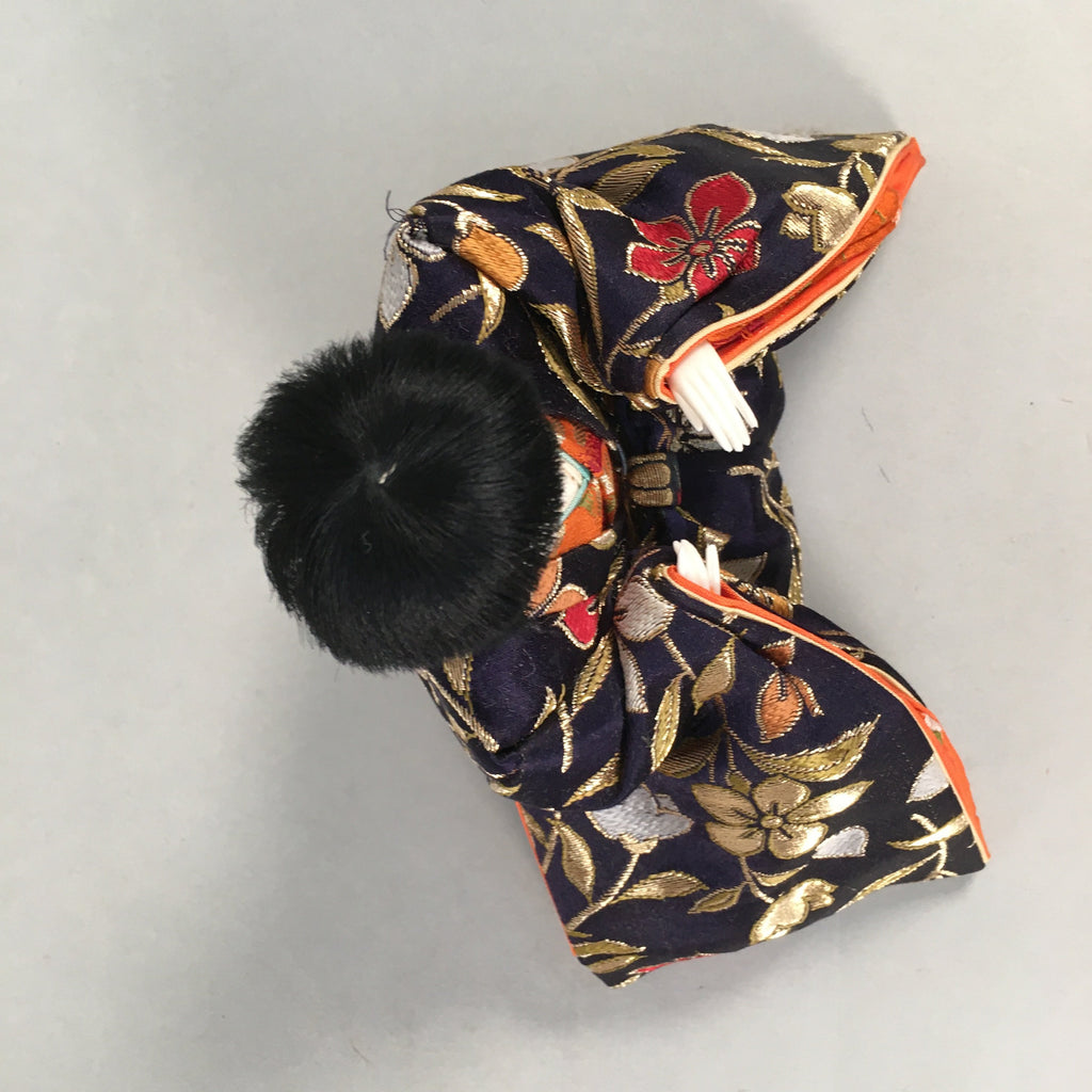 Japanese Hina Doll Kimono Boy Musician Vtg Gonin Bayashi Girls Day Decor ID376