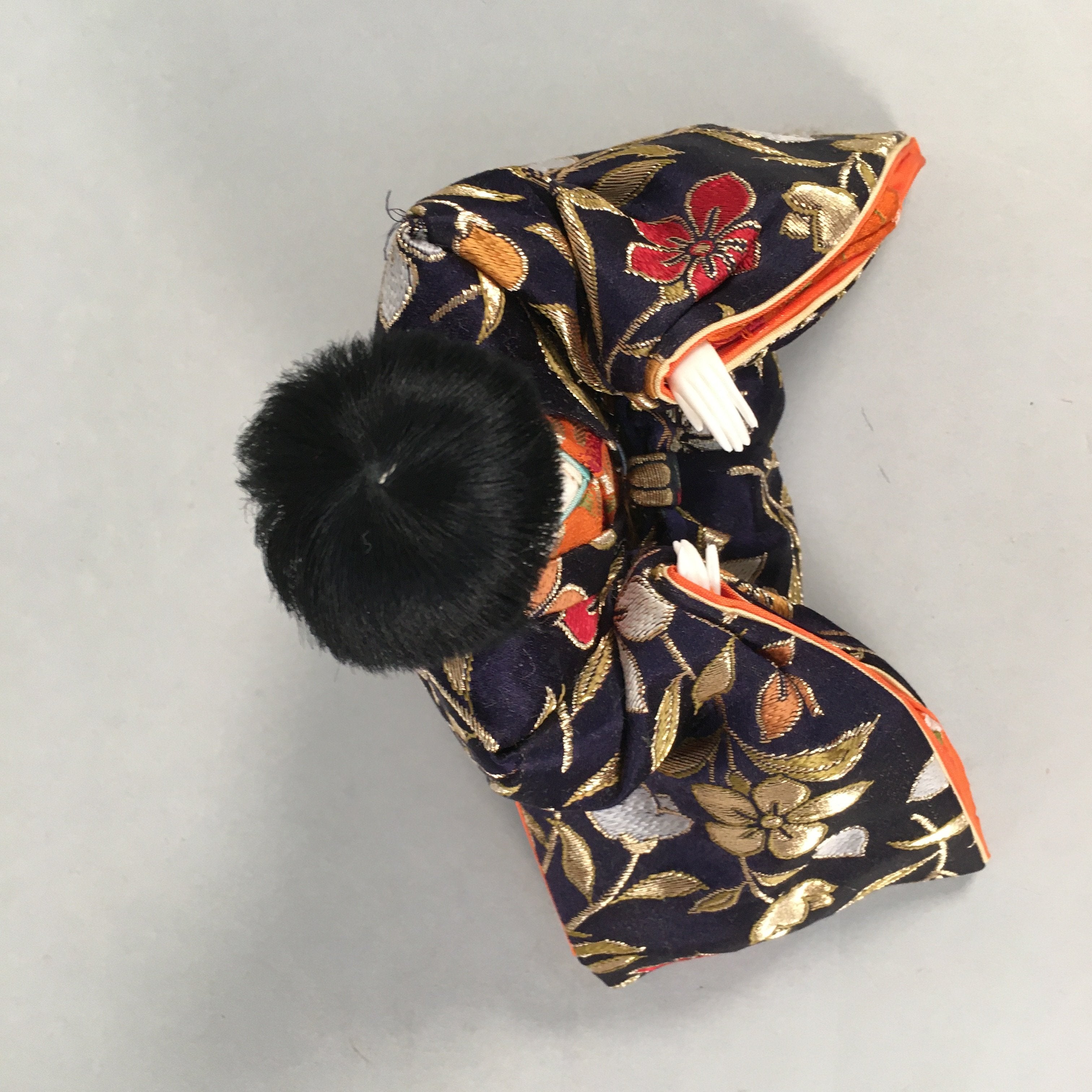 Japanese Hina Doll Kimono Boy Musician Vtg Gonin Bayashi Girls Day Decor ID376