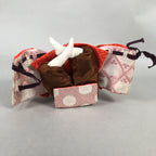 Japanese Hina Doll Kimono Boy Musician Vtg Gonin Bayashi Girls Day Decor ID377