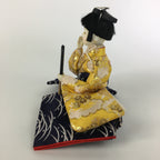 Japanese Hina Doll Kimono Boy Musician Vtg Gonin Bayashi Girls Day ID382