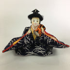Japanese Hina Doll Kimono Boy Musician Vtg Gonin Bayashi Girls Day ID383