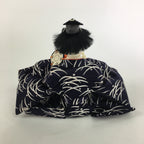 Japanese Hina Doll Kimono Boy Musician Vtg Gonin Bayashi Girls Day ID383