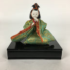 Japanese Hina Doll Kimono Boy Musician Vtg Gonin Bayashi Girls Day ID418
