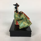 Japanese Hina Doll Kimono Boy Musician Vtg Gonin Bayashi Girls Day ID418