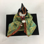 Japanese Hina Doll Kimono Boy Musician Vtg Gonin Bayashi Girls Day ID418
