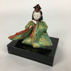 Japanese Hina Doll Kimono Boy Musician Vtg Gonin Bayashi Girls Day ID418