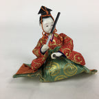 Japanese Hina Doll Kimono Boy Musician Vtg Gonin Bayashi Girls Day ID421