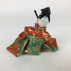 Japanese Hina Doll Kimono Boy Musician Vtg Gonin Bayashi Girls Day ID421