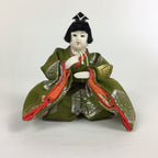 Japanese Hina Doll Kimono Boy Musician Vtg Gonin Bayashi Girls Day ID445
