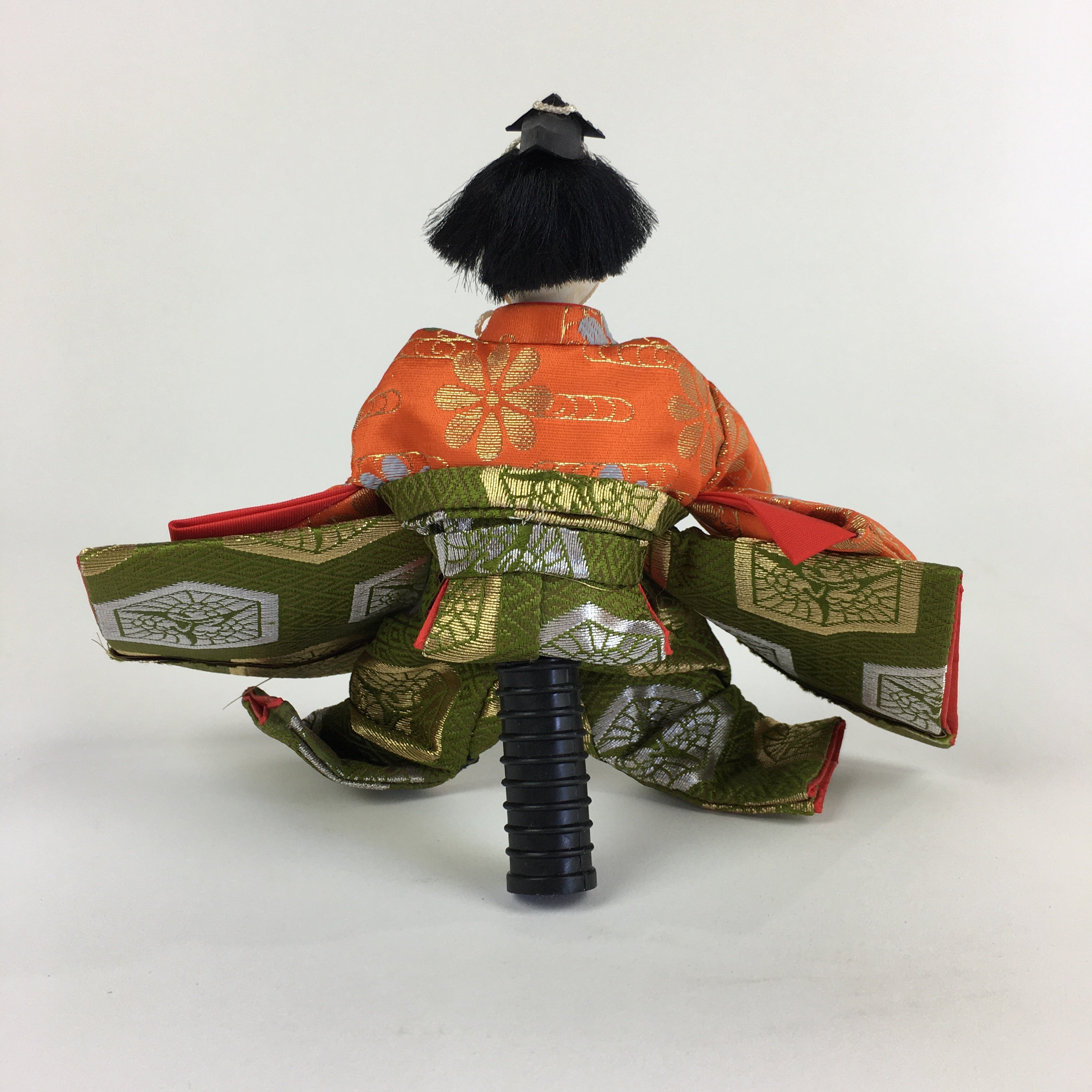 Japanese Hina Doll Kimono Boy Musician Vtg Gonin Bayashi Girls Day ID446