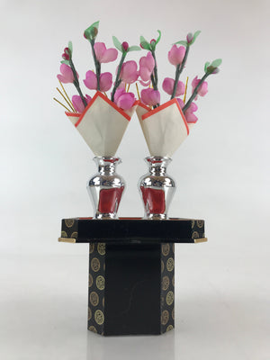 Japanese Hina Doll Kuchibana Vase Tray Vtg Hinamatsuri Girls Day Decoration ID48