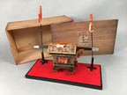 Japanese Hina Doll Lacquer Carriage Stand Palanquin Girls Day Decoration ID353