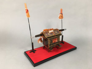 Japanese Hina Doll Lacquer Carriage Stand Palanquin Girls Day Decoration ID353