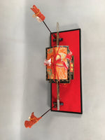 Japanese Hina Doll Lacquer Carriage Stand Palanquin Girls Day Decoration ID379