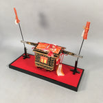 Japanese Hina Doll Lacquer Carriage Stand Palanquin Girls Day Decoration ID379