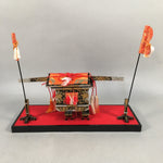 Japanese Hina Doll Lacquer Carriage Stand Palanquin Vtg Girls Day Decoration ID379