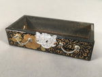 Japanese Hina Doll Lacquer Chest Vtg Girls Day Wood Decoration Makie ID290