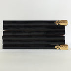 Japanese Hina Doll Miniature Furniture Vtg Gold Folding Screen Panel Byobu ID432