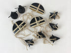 Japanese Hina Doll Ningyo Hats Vtg Miniature Hina Doll Decoration ID468