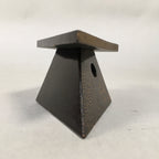 Japanese Hina Doll Rhombus Offering Stand Pair Vtg Furniture Wood Lacquer ID339