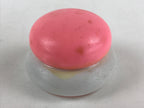 Japanese Hina Doll Round Rice Cake Offering Stand High Cup 2 pc Set Vtg Mochi ID