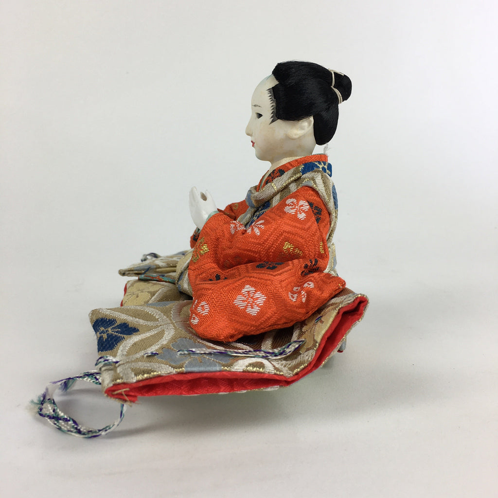 Japanese Hina Doll Servant Vtg Expressive Crying Face Girls Day Decor ID440