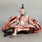 Japanese Hina Doll Servant Vtg Expressive Smile Face Girls Day Decor ID299