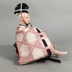 Japanese Hina Doll Servant Vtg Expressive Smile Face Girls Day Decor ID299